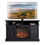 48" TV Stand with 18" Electric Fireplace Heater