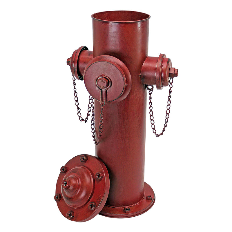 Vintage Metal Fire Hydrant Statue Large