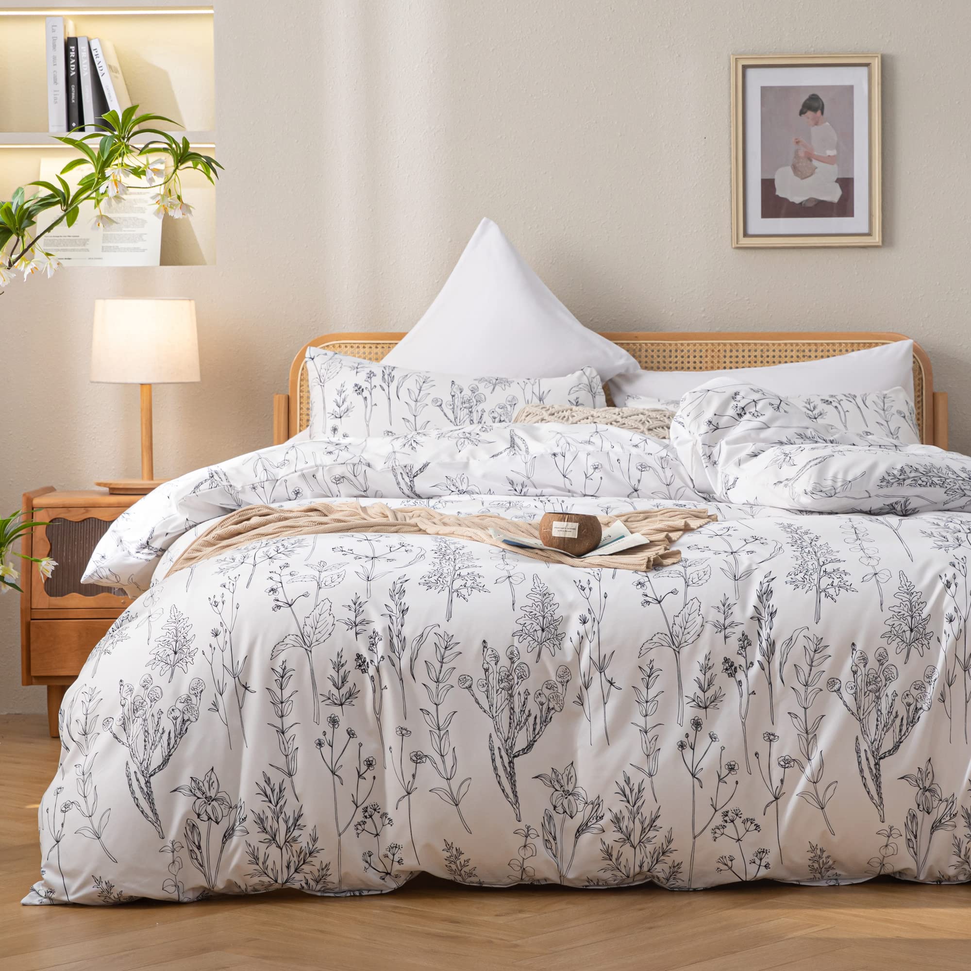 Queen Comforter Set Bed in a Bag Queen White Comforter Queen Size Sets