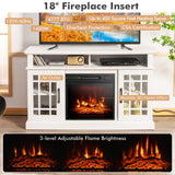 Electric Fireplace TV Stand for TVs Up to 50 Inch