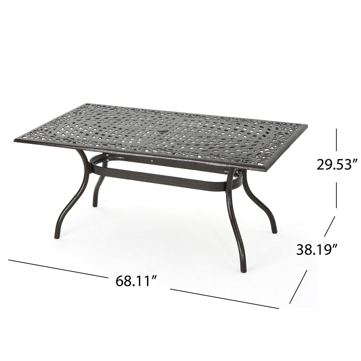 Yamilet Outdoor Dining Table