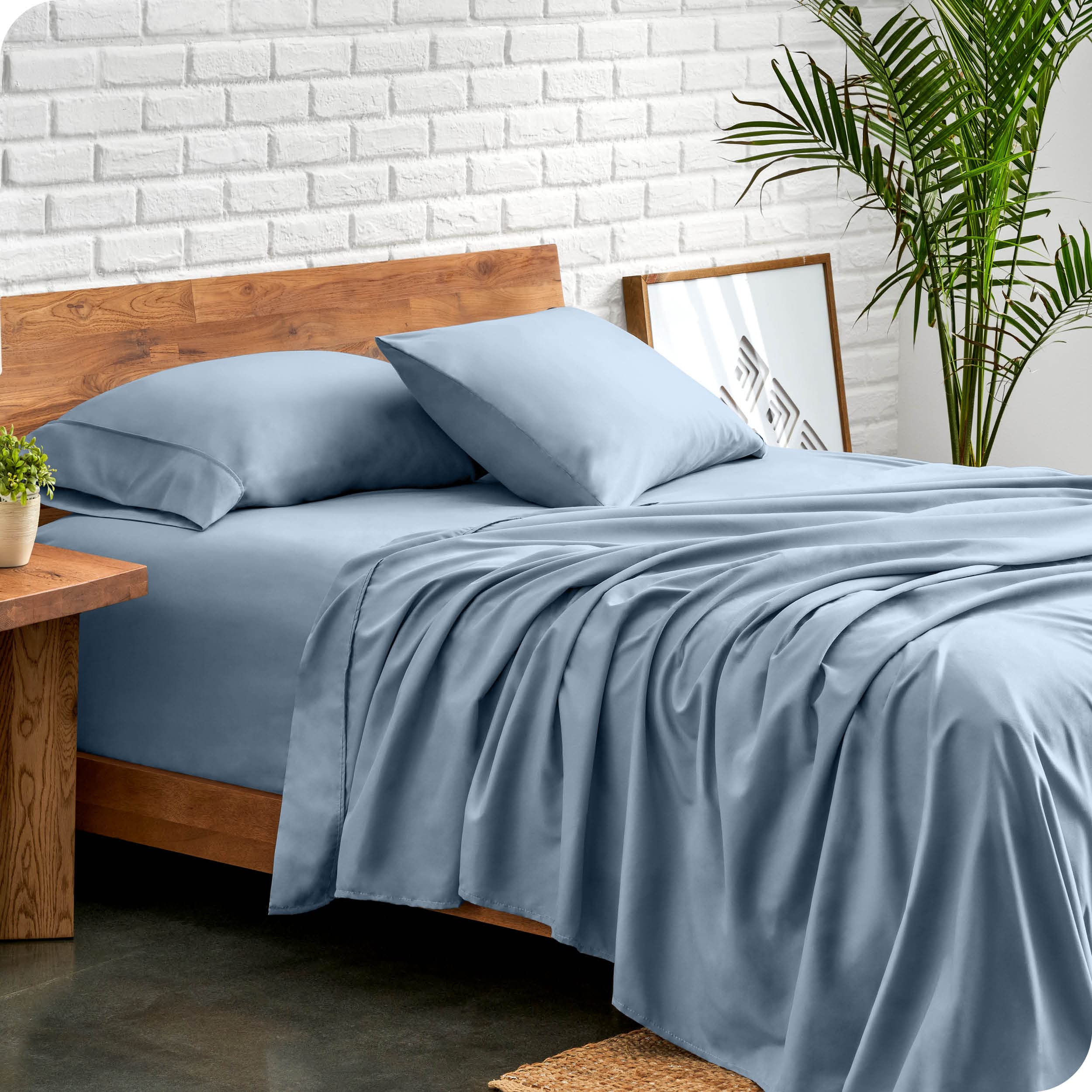 Queen Sheet Set - Luxury 1800 Ultra-Soft Microfiber Bed Sheets