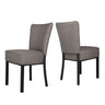 2 Set Kitchen Dining Room Chairs with Soft Cushion Modern Sturdy