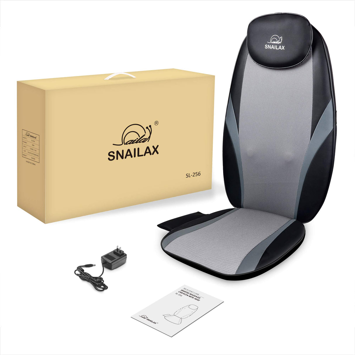 Shiatsu Massage Cushion with Heat Massage Chair Pad Kneading Back Massager