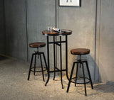 Bar Bistro Cocktail Pedestal Tables for Kitchen, Dining Room - Bistro, Coffee