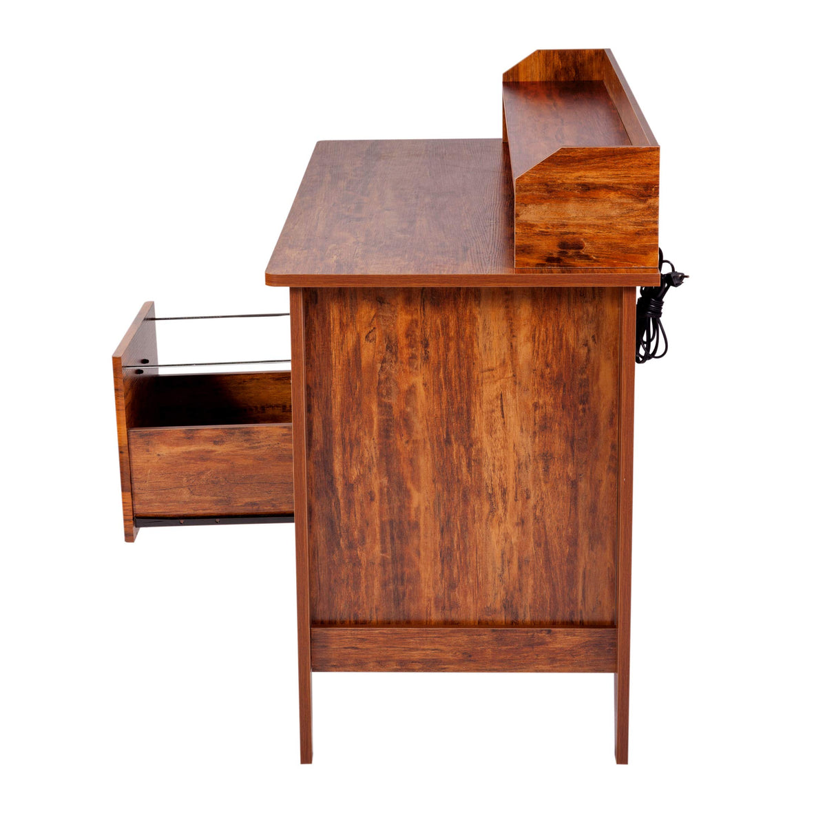 Eleanor Executive Desk Wood Grain