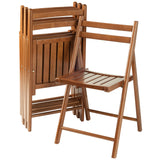 Robin 4-PC Folding Set Teak Chair