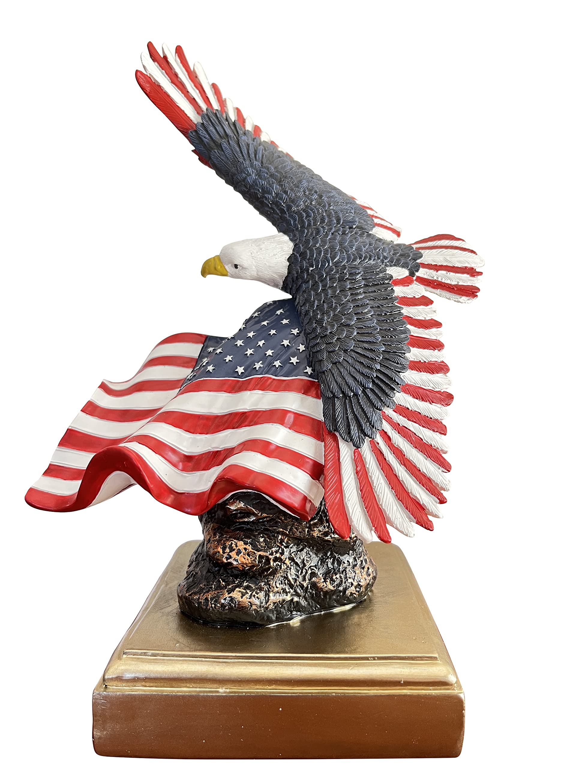 Eagle Statue Home Decoration Collectible Figurines - Office, Garden