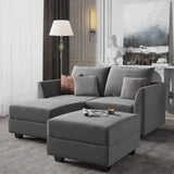 Convertible Sectional Sofa with Chaise Modular Sectional Couch Sofa