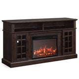 Electric Fireplace Heater  Media Entertainment Center