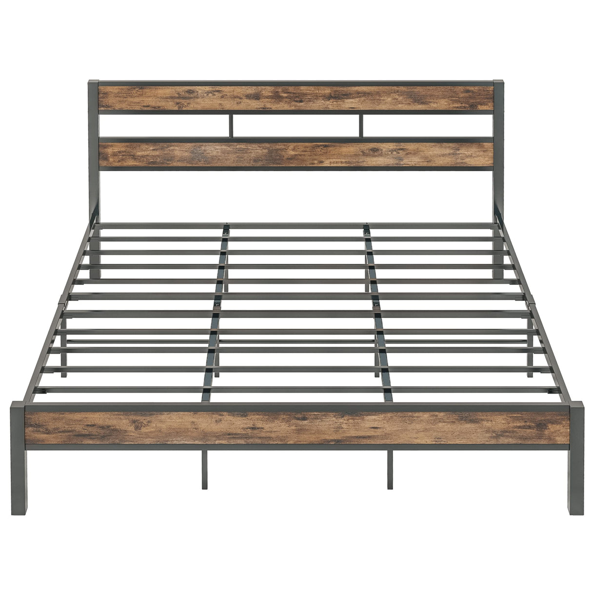 California King Bed Frames: Easy Assembly, Noise-Free, No Box Spring Needed, Heavy Strong Metal Support Frames