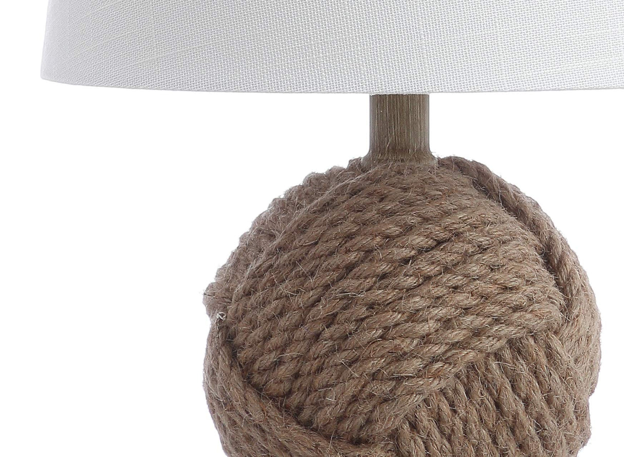 JYL6500A Monkey Fist 18" Rope Ball LED Table Lamp