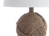 JYL6500A Monkey Fist 18" Rope Ball LED Table Lamp