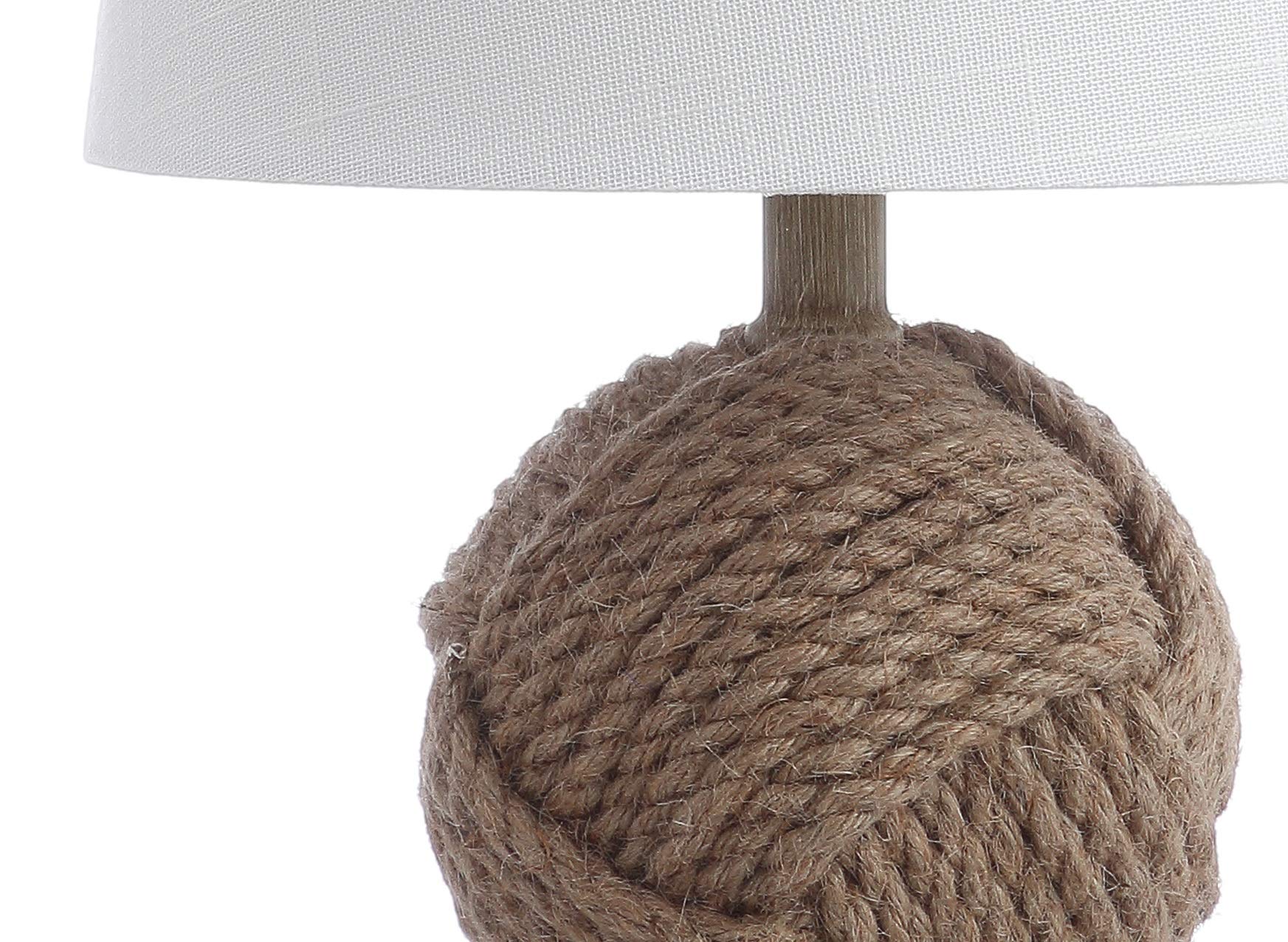JYL6500A Monkey Fist 18" Rope Ball LED Table Lamp
