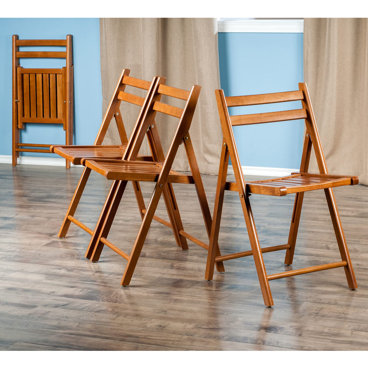 Robin 4-PC Folding Set Teak Chair