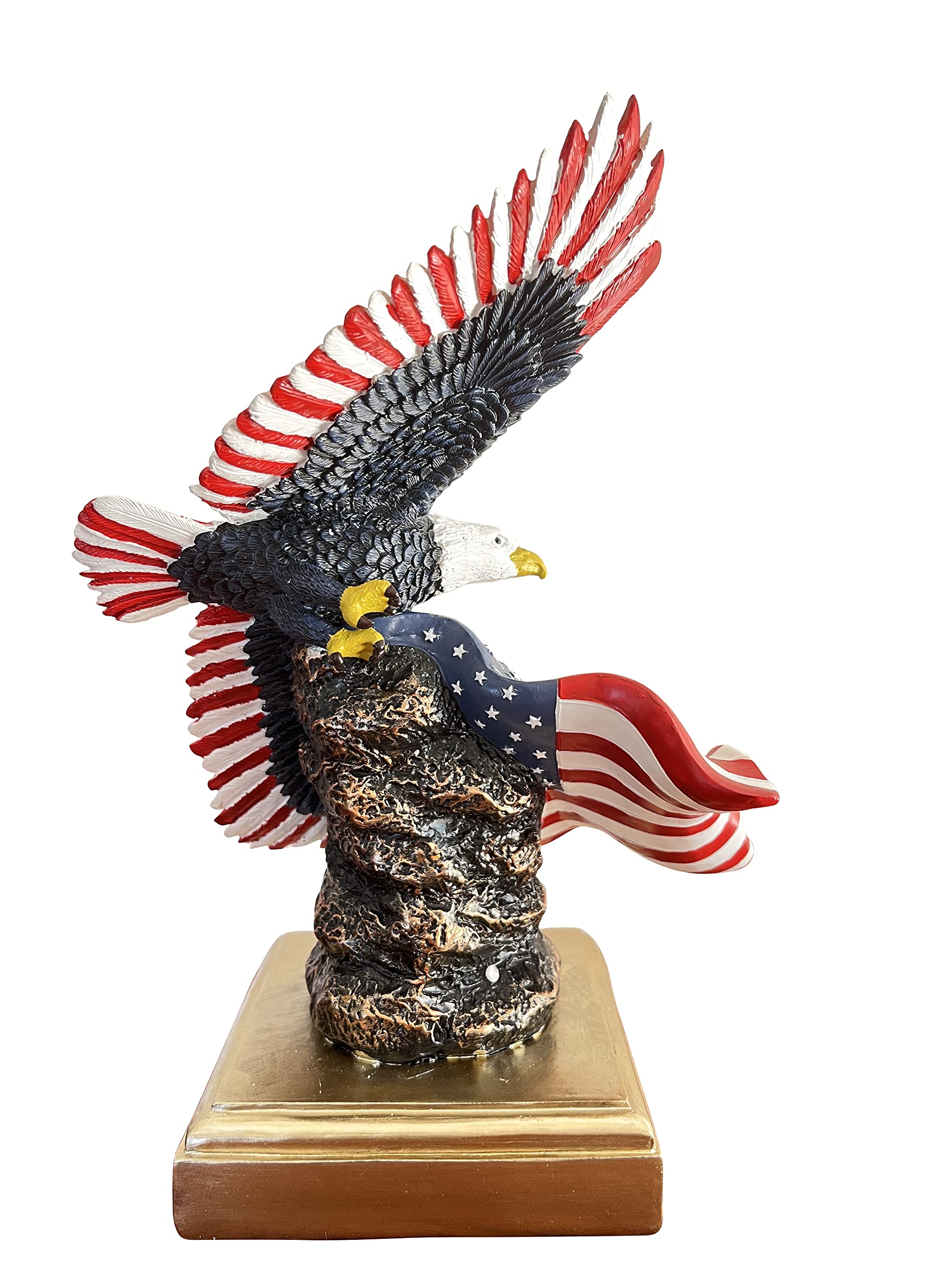 Eagle Statue Home Decoration Collectible Figurines - Office, Garden