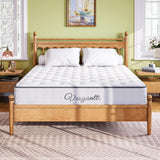 Queen Size Mattress, 10 Inch Innerspring Multilayer Hybrid Queen Mattress