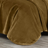 Heavy Single Ply 9 Lbs Korean Style Faux Mink Blanket, 750GSM Thick Silky Soft Plush