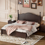 Queen Platform Bed with Headboard