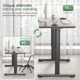 Electric Standing Desk Height Adjustable Compute