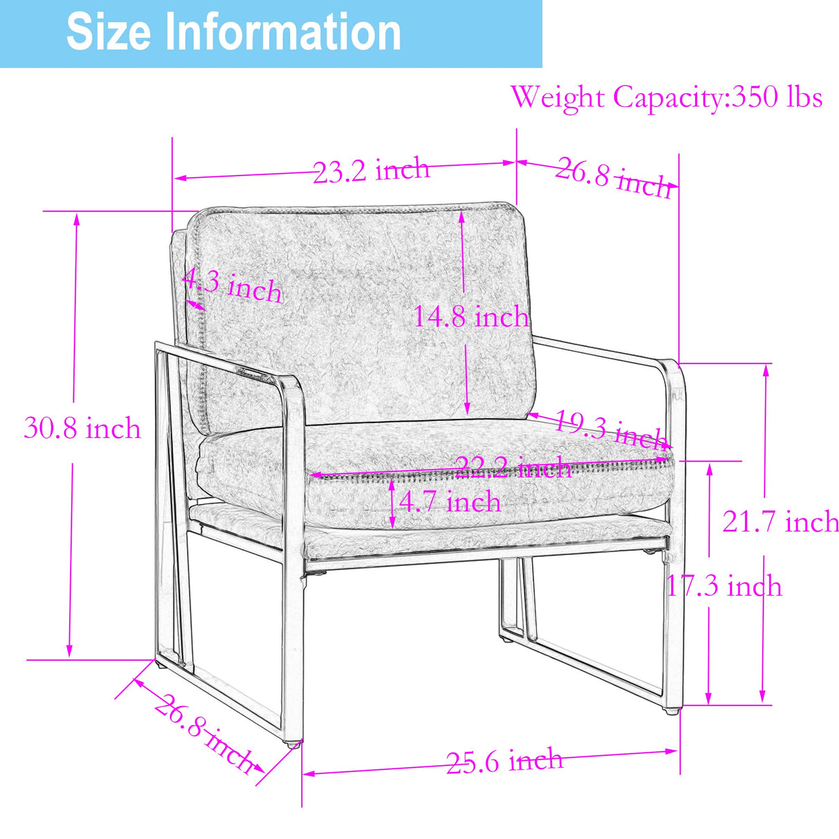 Upholstered Living Room Chairs Linen Arm Chair Accent Chairs