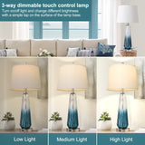 Table Lamps Set of 2 with Touch Control