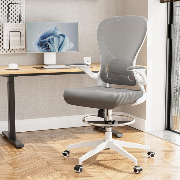 Drafting Chair, Tall Office Chair for Standing Desk