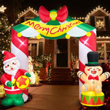 10 FT Christmas Inflatables Arch Outdoor Decorations