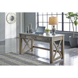 Aldwin Rustic Farmhouse 60" Home Office Lift