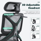 Office Chair, Ergonomic Office Chair with Lumbar Support