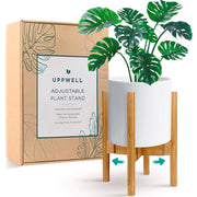 Uppwell Adjustable Bamboo Plant Stand