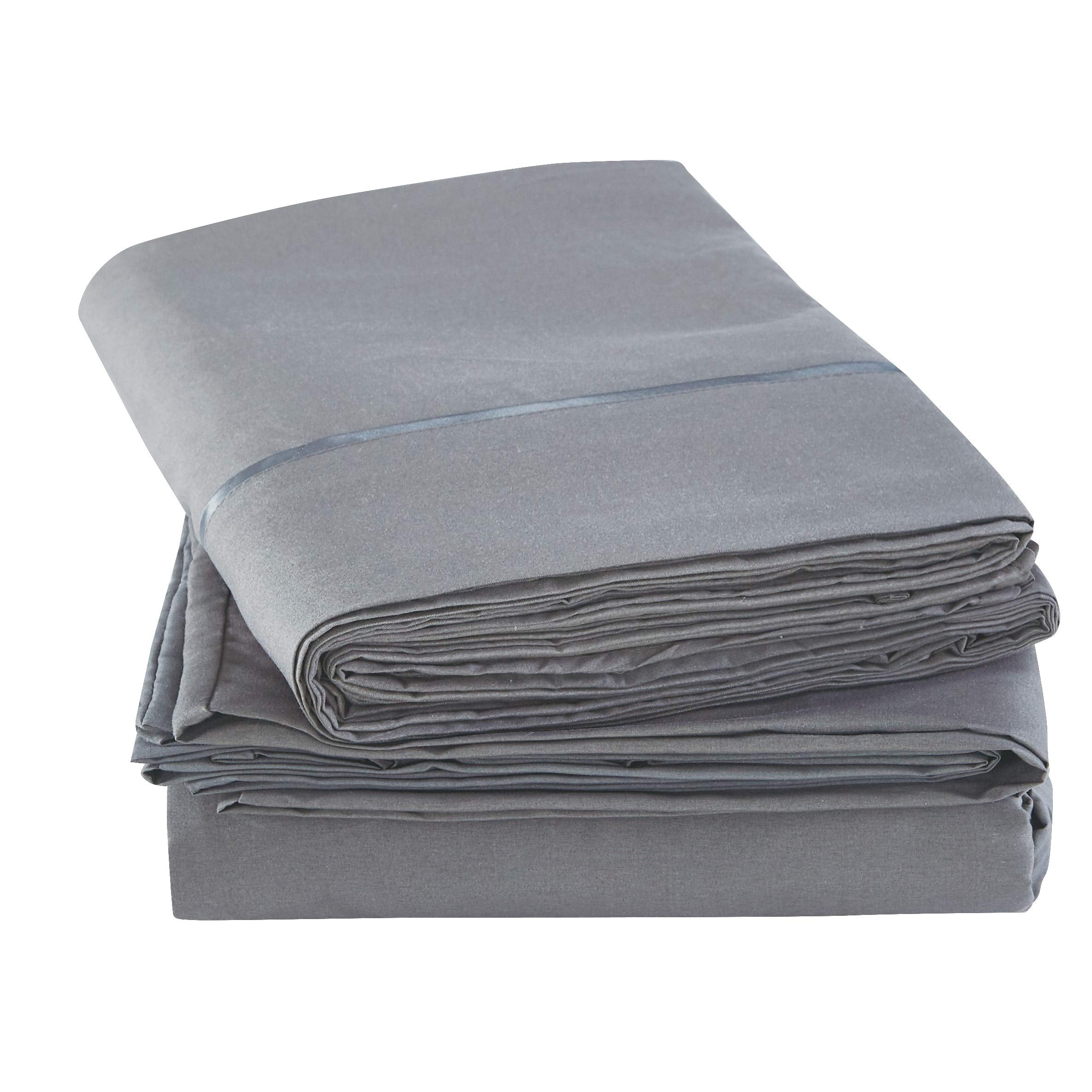 Luxury 6 Piece Queen Bed Sheets Set - Ultra-Soft 1800 Series, Cooling & Breathable Hotel