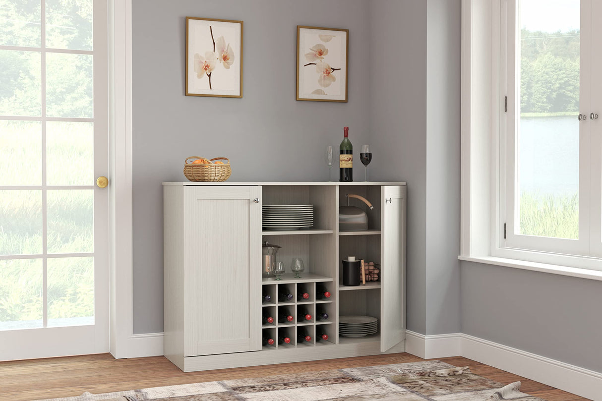 Style Buffet Cabinet with 2-Doors