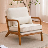 Accent Chair for Living Room, Mid-Century Modern Upholstered Arm chair