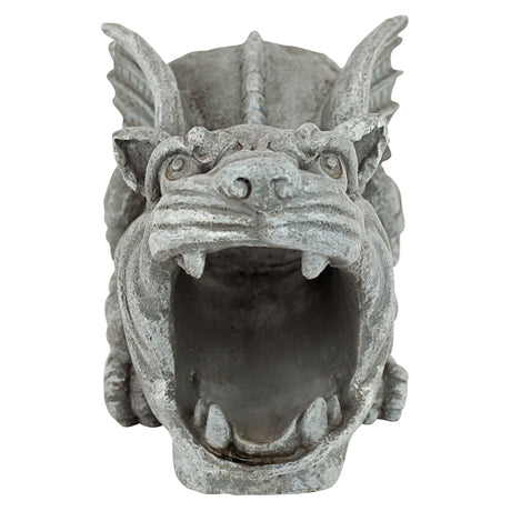 Roland the Gargoyle Gutter Guardian Downspout Statue