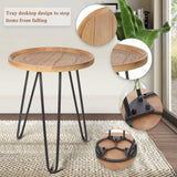 Nesting Tables for Living Room, Round Nesting Coffee Table