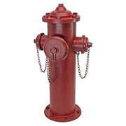 Vintage Metal Fire Hydrant Statue Large