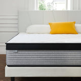 Queen Mattress, 14 Inch Hybrid Memory Foam Mattress