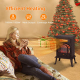 Freestanding Infrared Fireplace Heater for Indoor Use