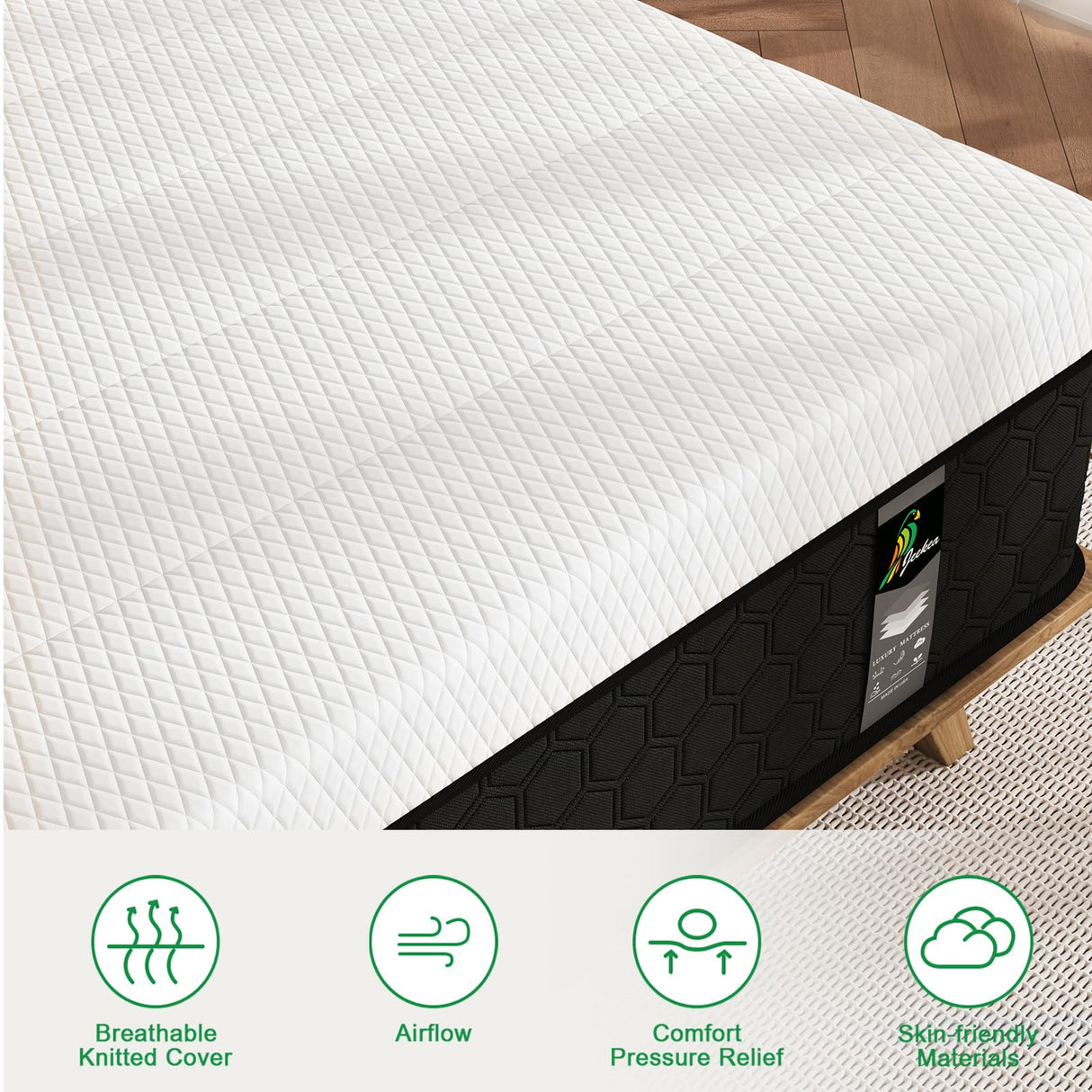 Queen Mattress in a Box - 10 Inch Memory Foam Mattress