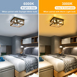 Wooden Flush Mount Ceiling Lights