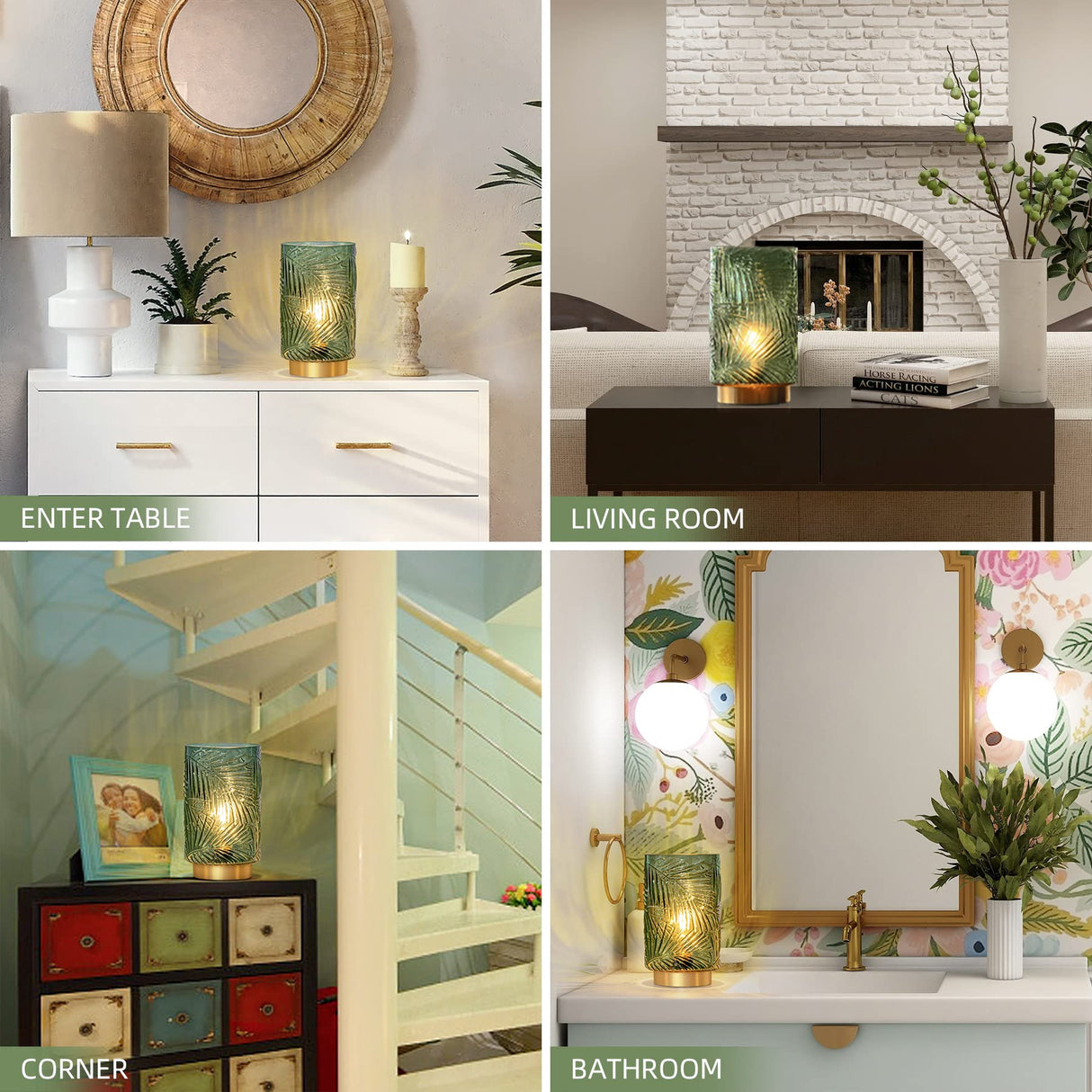 Battery Operated Table Lamp, Cordless Lamps for Home Decor0