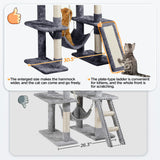 Cat Tree Cat Tower 63 Inches Multi Level Cat