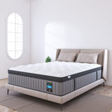 BedStory King Mattress Firm - 14 Inch Hybrid Mattress for Pain Relief