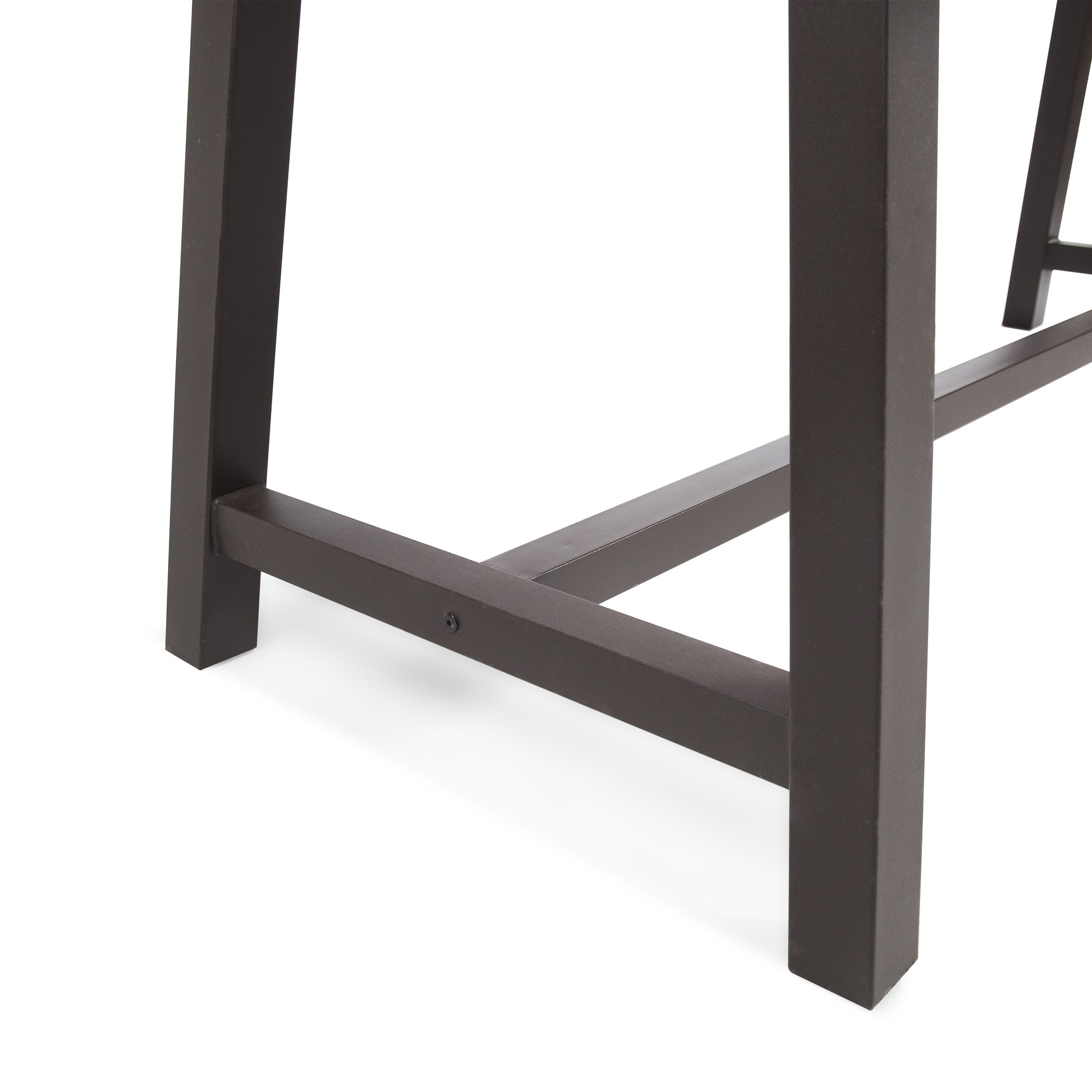 Carlisle Outdoor Dining Table with Iron Legs