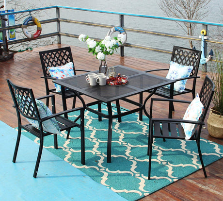 64"x38" Rectangle Outdoor Dining Table