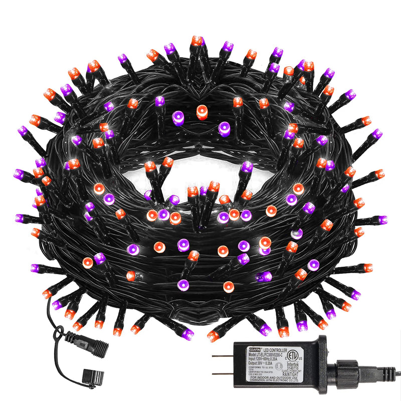 Halloween 300 LED String Lights, 100FT String Lights with 8 Lighting Modes