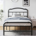 Twin Bed Frame with Headboard and Footboard, 14 Inch High, Heavy Duty Bed Frame