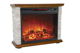 Fireplace Heater for Indoor Use with 3 Heating Elements