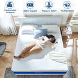 Queen Size Mattress, 12 Inch Cooling-Gel Memory Foam Mattress Bed in a Box